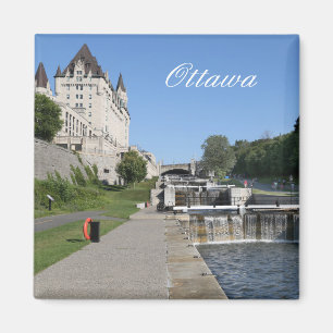 Imán Ottawa, Canadá, canal de Rideau