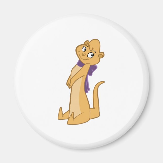 Imán Otter Chica Sitting (Frente)