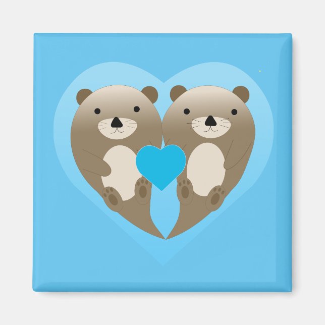 Imán Otter Love (Frente)