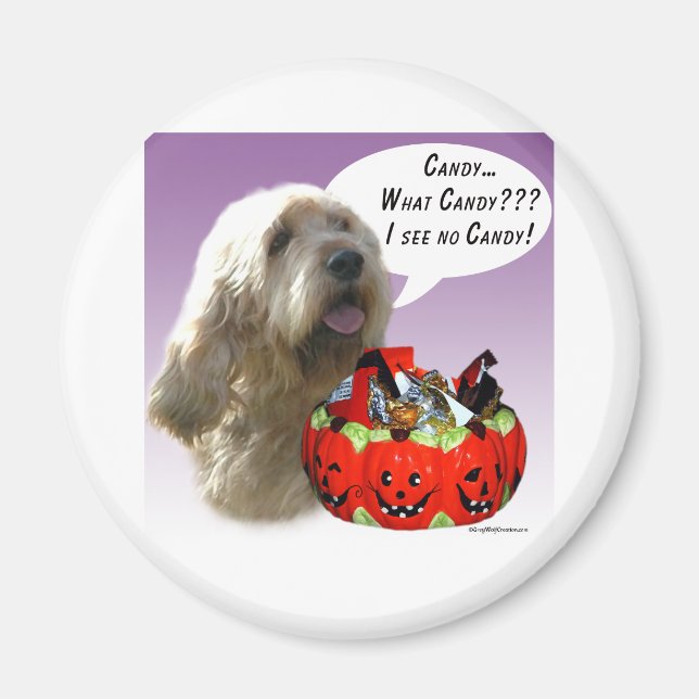 Imán Otterhound Halloween Candy (Frente)