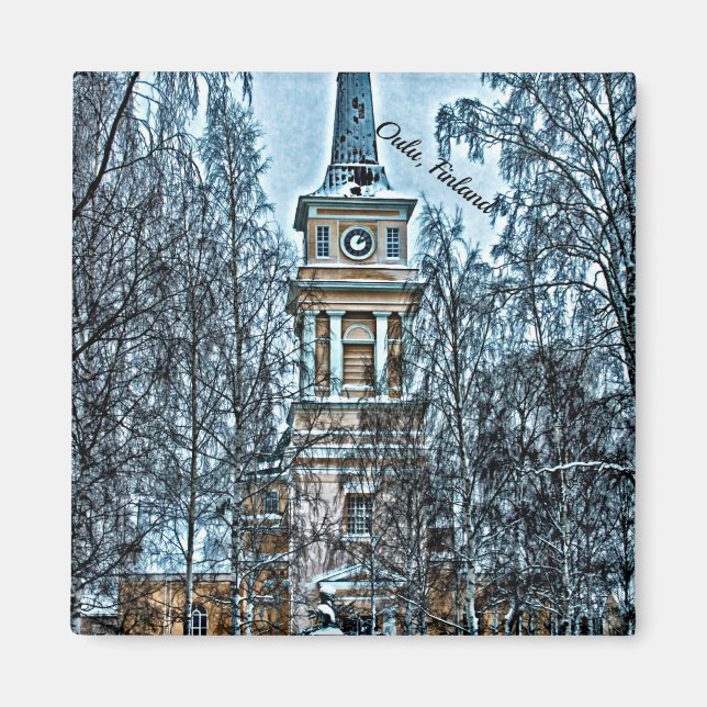 Imán Oulu, Iglesia de Finlandia (Frente)