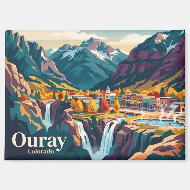 Imán Ouray Colorado (Anverso)