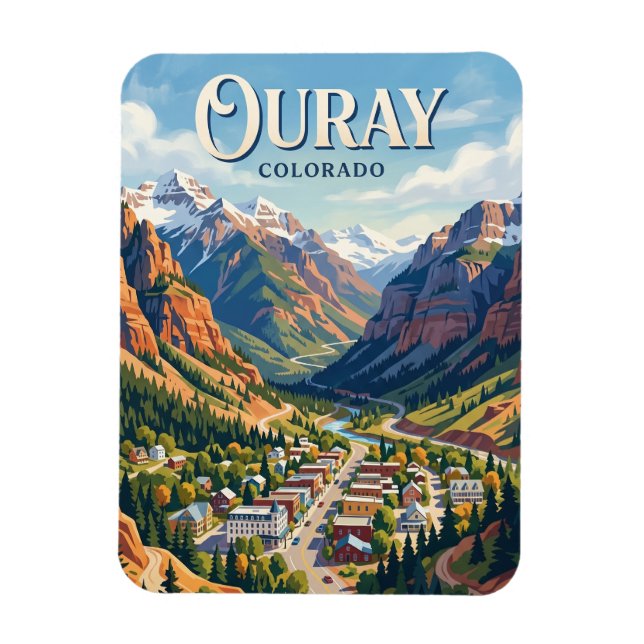Imán Ouray Colorado (Vertical)