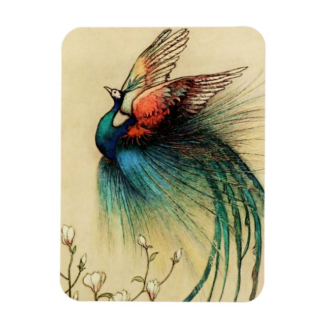 Imán “Out of the Fire” by Warwick Goble (Vertical)