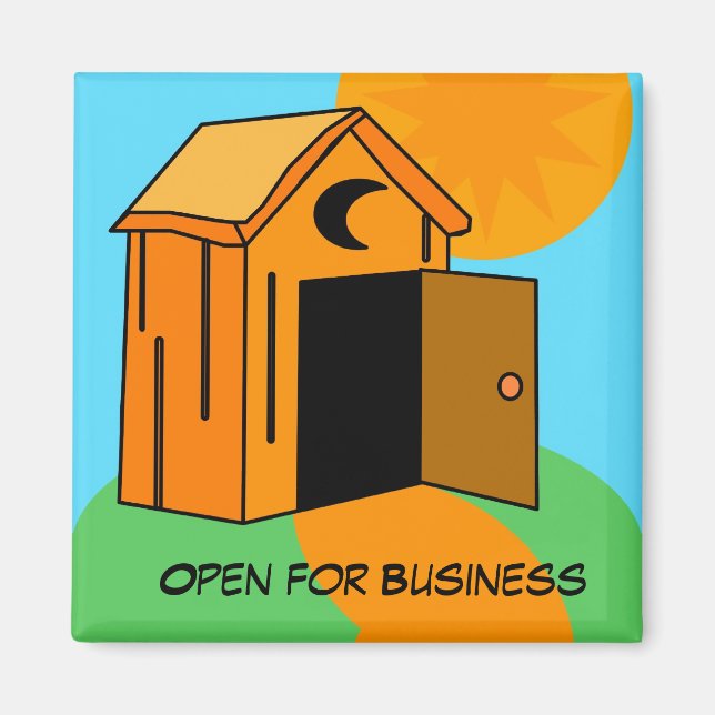 Imán Outhouse (Frente)