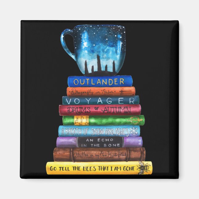 Imán Outlander Lover Essential T Shirt  (Frente)