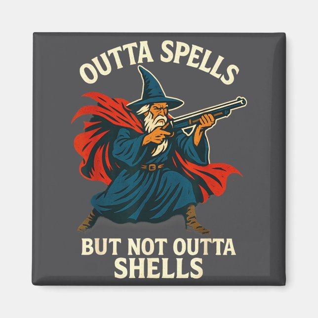 Imán Outta Spells But Not Outta Shells Vintage  (Frente)