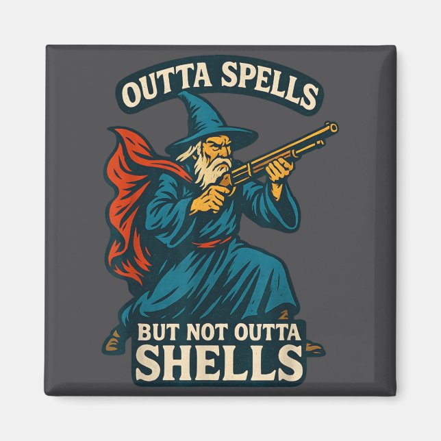 Imán Outta Spells But Not Outta Shells Vintage  (Frente)