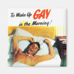 Imán Ovaltine Wake Up Gay Magnet