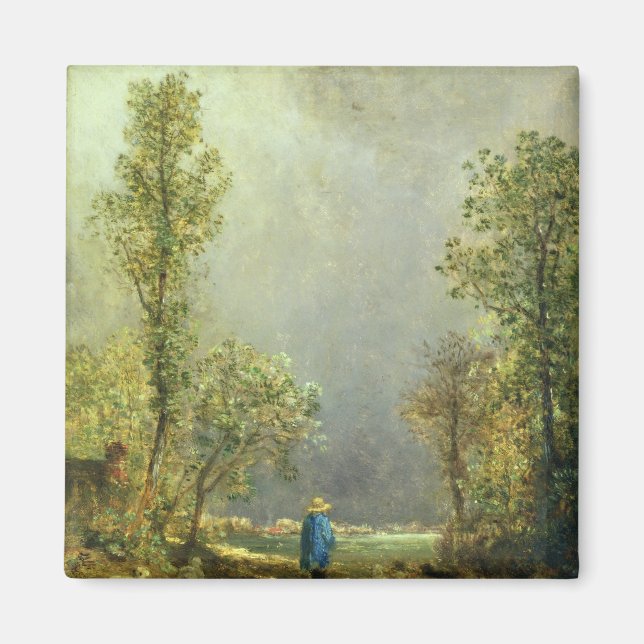 Imán Oveja viendo una tormenta (Frente)