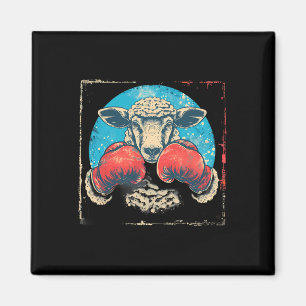 Imán Ovejas boxeadoras guantes de boxeo kickboxing dive