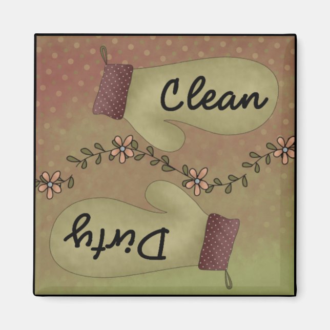 Imán Oven Mitt Dishlavnet Magnet (Frente)