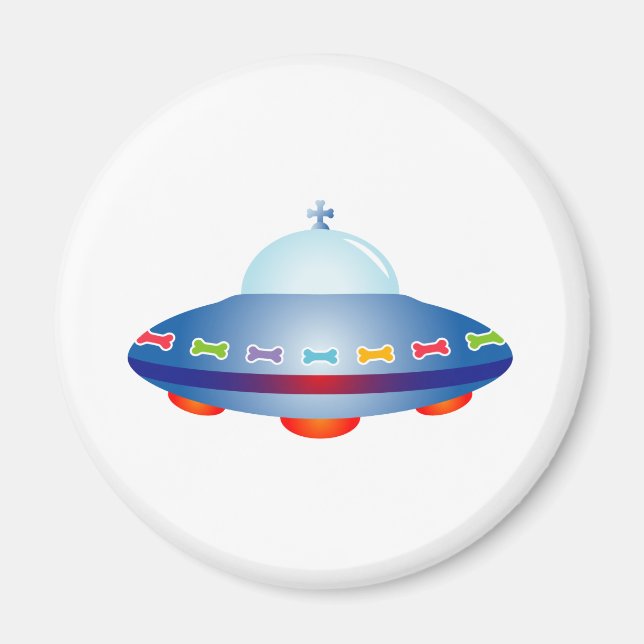 Imán Ovni nave espacial (Frente)