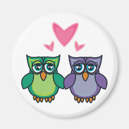 Imán Owl Love Magnet
