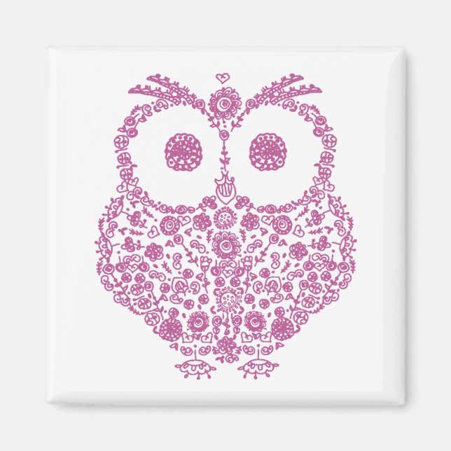Imán Owl LOVERS GIFT MAGNET (Frente)