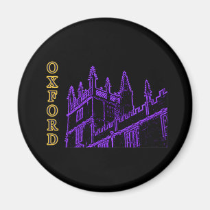 Imán Oxford Inglaterra 1986 espirales constructivos púr