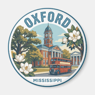 Imán Oxford Mississippi