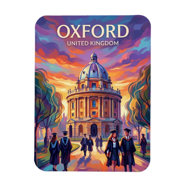 Imán Oxford Reino Unido (Vertical)