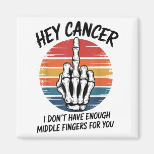 Imán Oye Cáncer No Tengo Suficientes Dedos Medianos Par