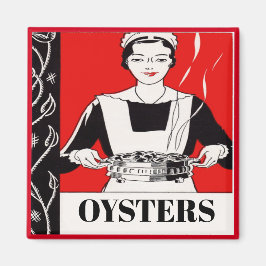 Imán OYSTERS, editar texto, cocina