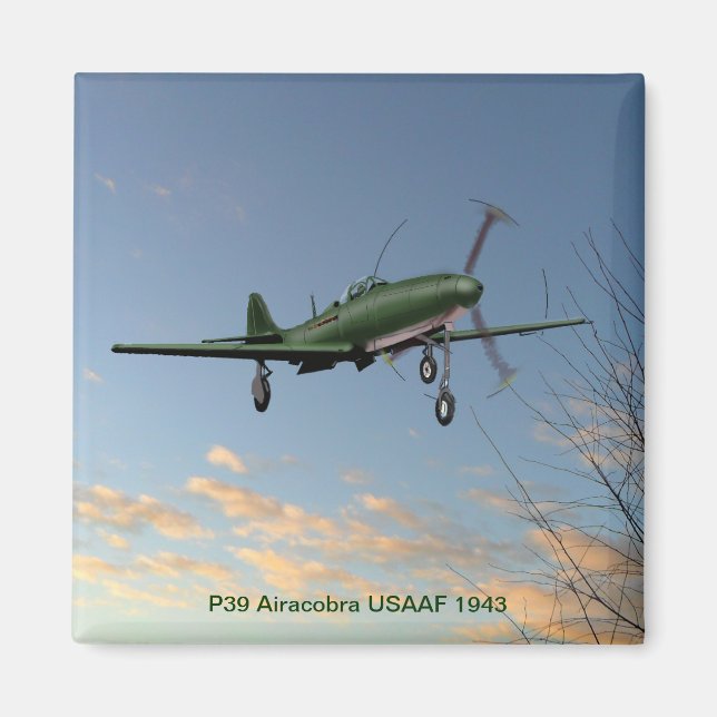 Imán P39 Airacobra Magnet (Frente)