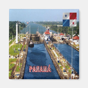 Imán PA - Panamá - CANAL LOCKS - Frigorífico