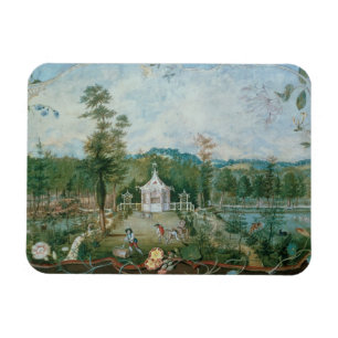 Imán Pabellón chino en un jardín inglés del siglo XVIII