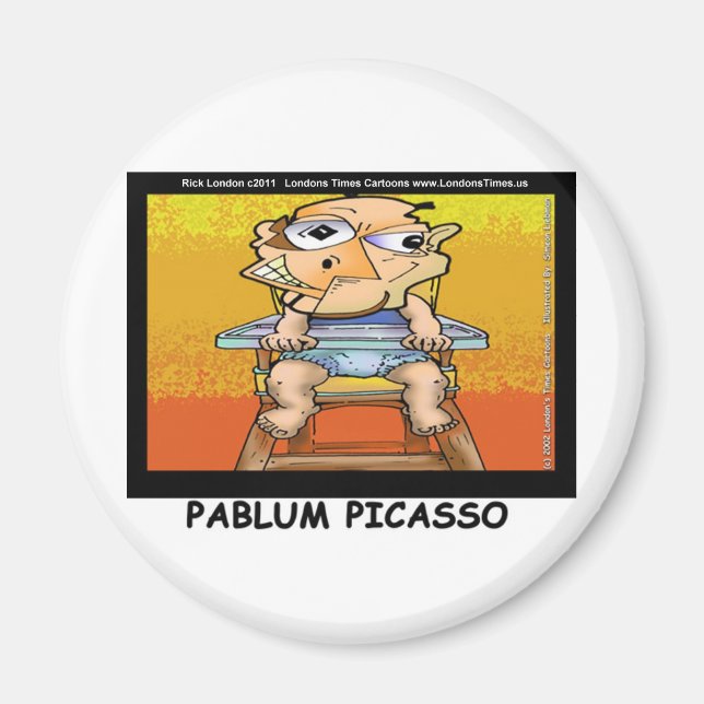 Imán Pablum Funny Tees Cards Mugs Gifts Etc (Frente)