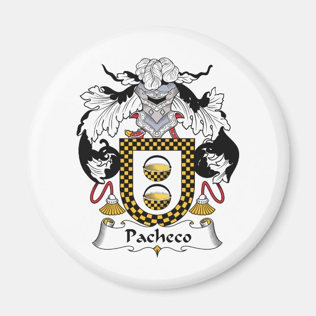 Imán Pacheco Family Crest (Frente)