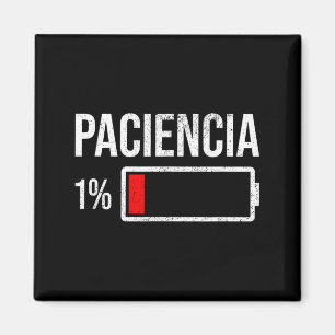 Imán Paciencia 1 Paciencia Al 1 Batería Baja Humor Dive