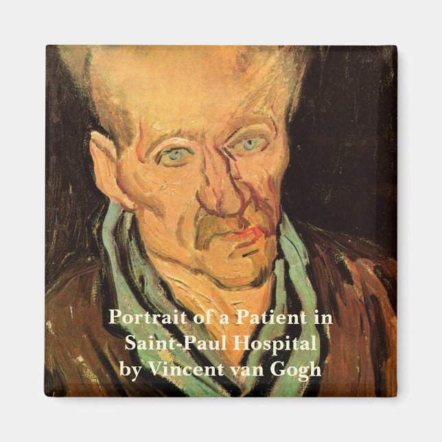 Imán Paciente en el Hospital Saint-Paul por Vincent van (Frente)
