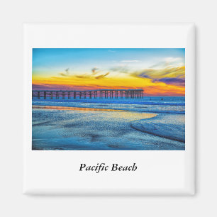 Imán Pacific Beach Pier Magnet