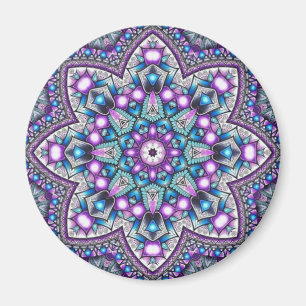 Imán Pacíficos Jardín Kaleidoscope Mandala