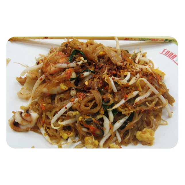 Imán Pad Thai [ผั ด ไ ท] Thai Street Food (Horizontal)