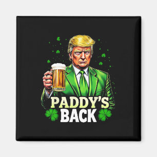 Imán Paddy está de vuelta con Trump Beer Shamrock St Pa