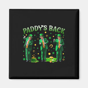 Imán Paddys Back Trump St Patricks Day St Pattys Day Da