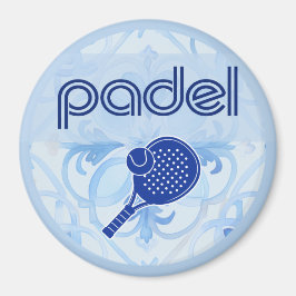 Imán Padel Magnet – Vibraciones de Azulejos Españoles e