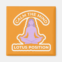 Imán Padmasana Lotus Position • Calm the Mind Yoga