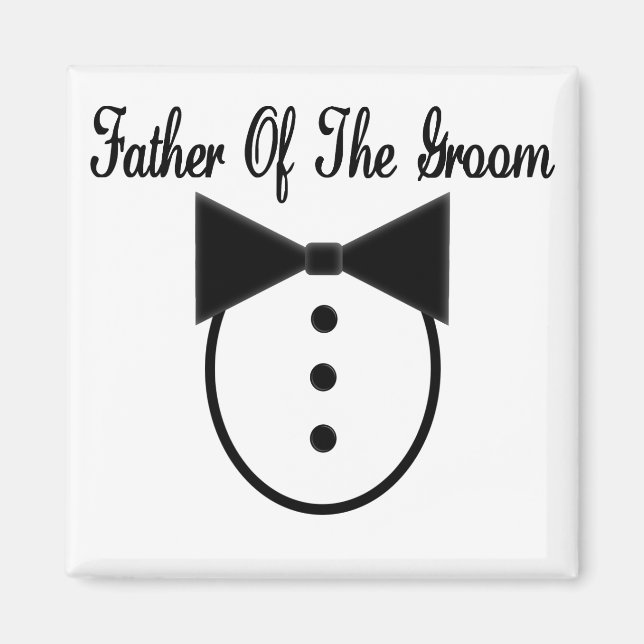 Imán Padre de la Groom (Frente)