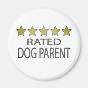 Imán Padre de perro de cinco estrellas