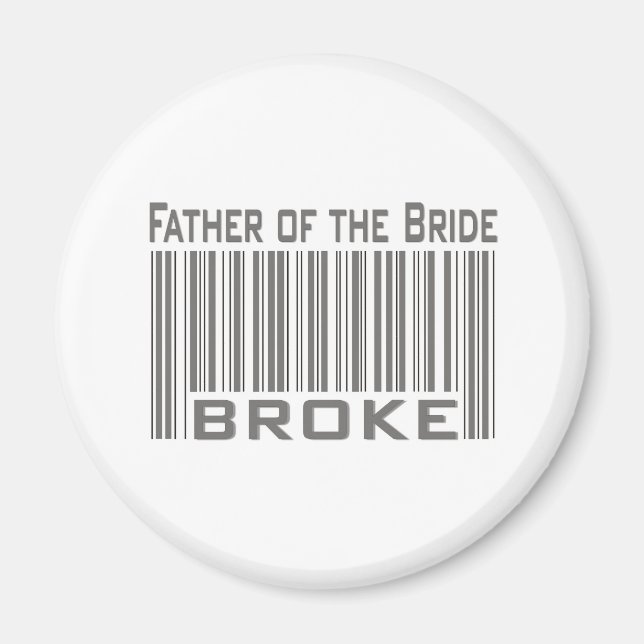 Imán Padre del Broke de Novias (Frente)