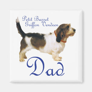 Imán Padre del Petit Basset Griffon Vendeen