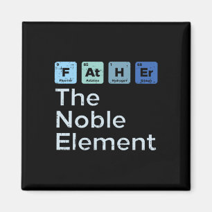 Imán Padre El Noble Elemento Ciencia Química Padres