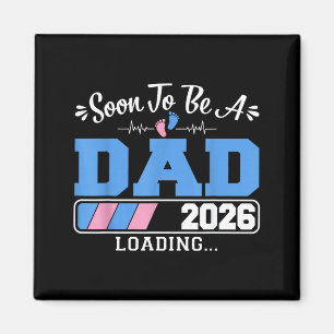 Imán Padre en camino 2026 cargando anuncio de embarazo