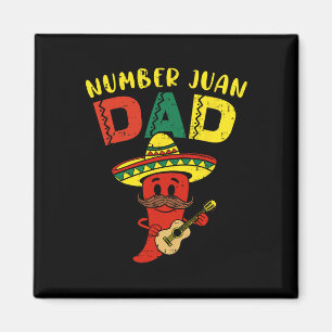Imán Padre Funny Número Uno Juan Papa Hombres F Mexican