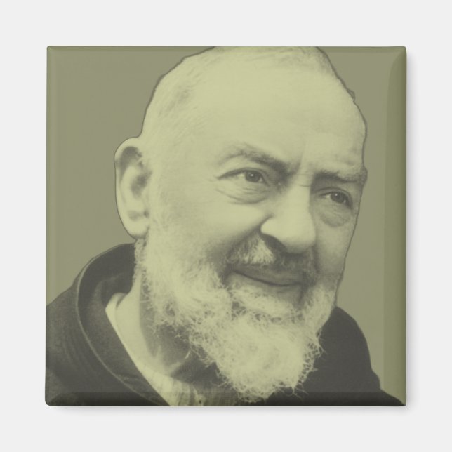 Imán Padre Pío de Pietrelcina (Frente)