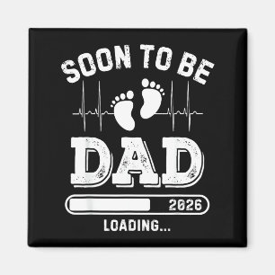 Imán Padre Pronto 2026 Anuncio de Bebé en Camino Para
