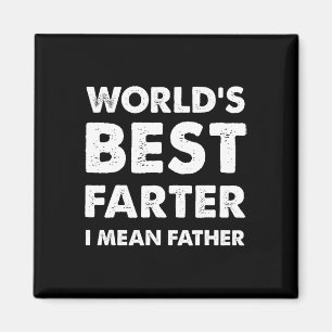 Imán Padre &#; s Día Retro Papá Mundo&#; es el mejor má