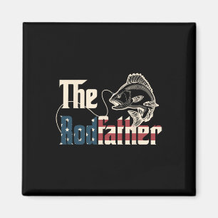 Imán Padres Padres Pescadores Retro Groovy D