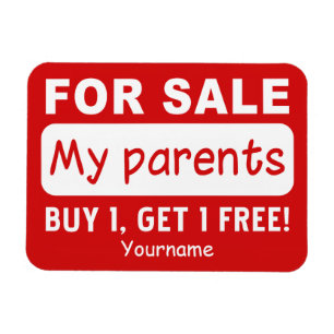 Imán PADRES PARA VENTA IMAGEN personalizado